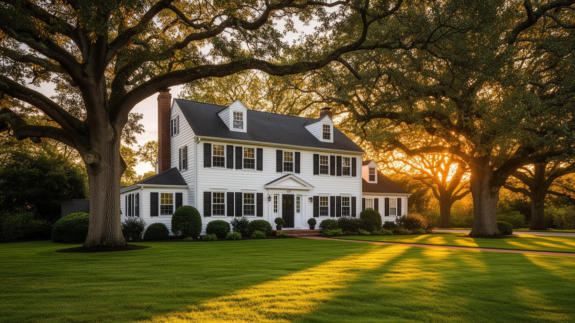 New England colonial home — Panarelli Properties